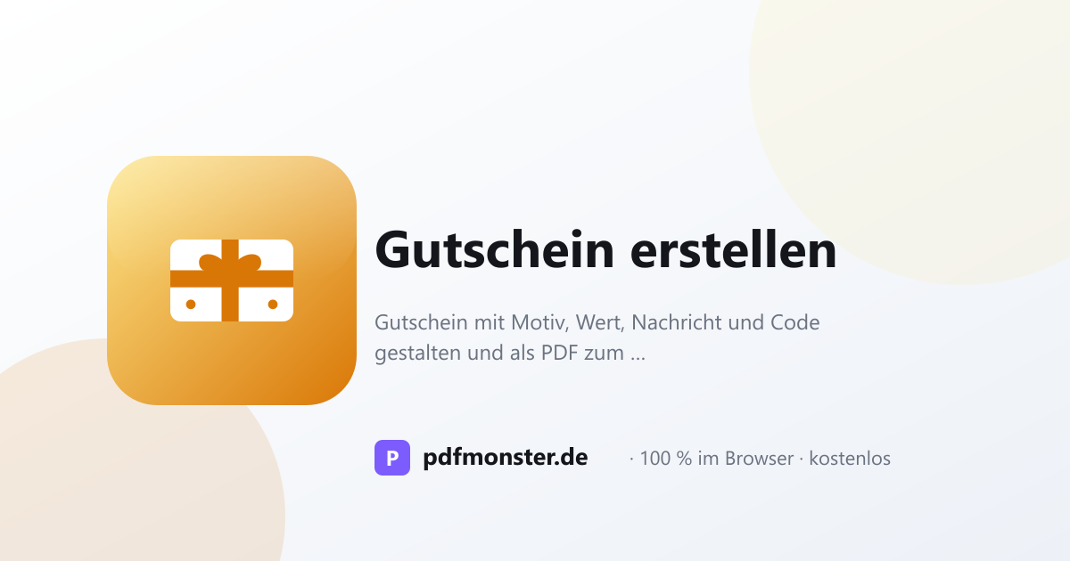 Create a Voucher